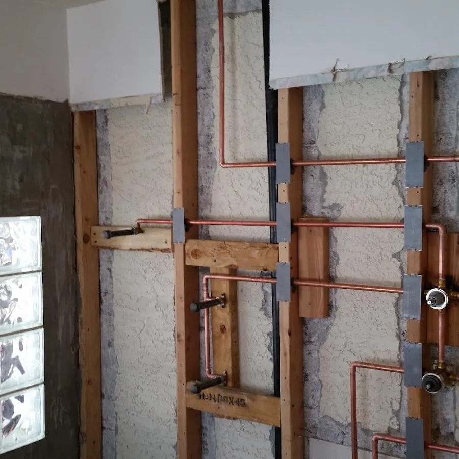 Copper pipe installation for Burst Pipe Repair in Standish