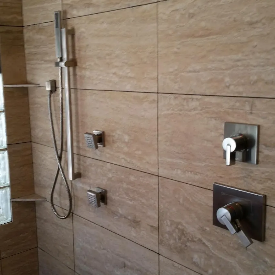 Shower fixture installation for Frozen Pipe Repair in Standish